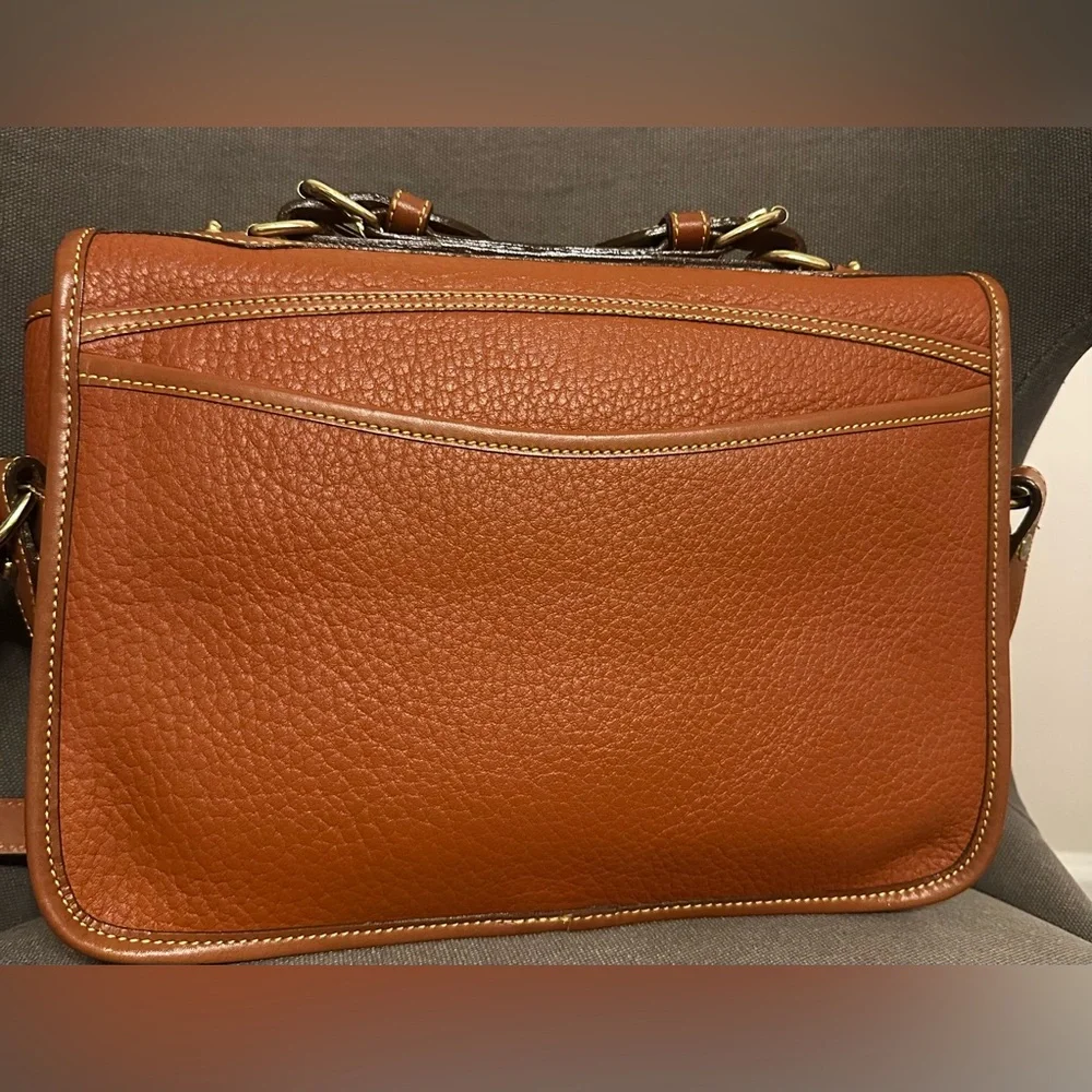 Vintage Dooney & Bourke peanut large carrier bag - Picture 6 of 11